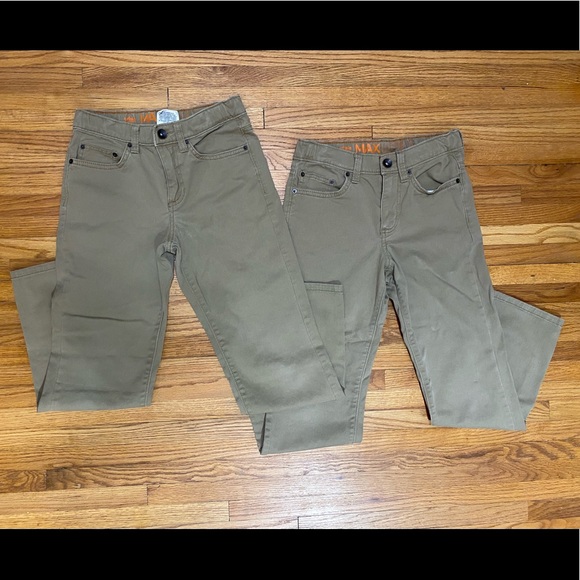 urban pipeline Other - Set of 2 Urban Pipeline Boys Khaki Pants Set